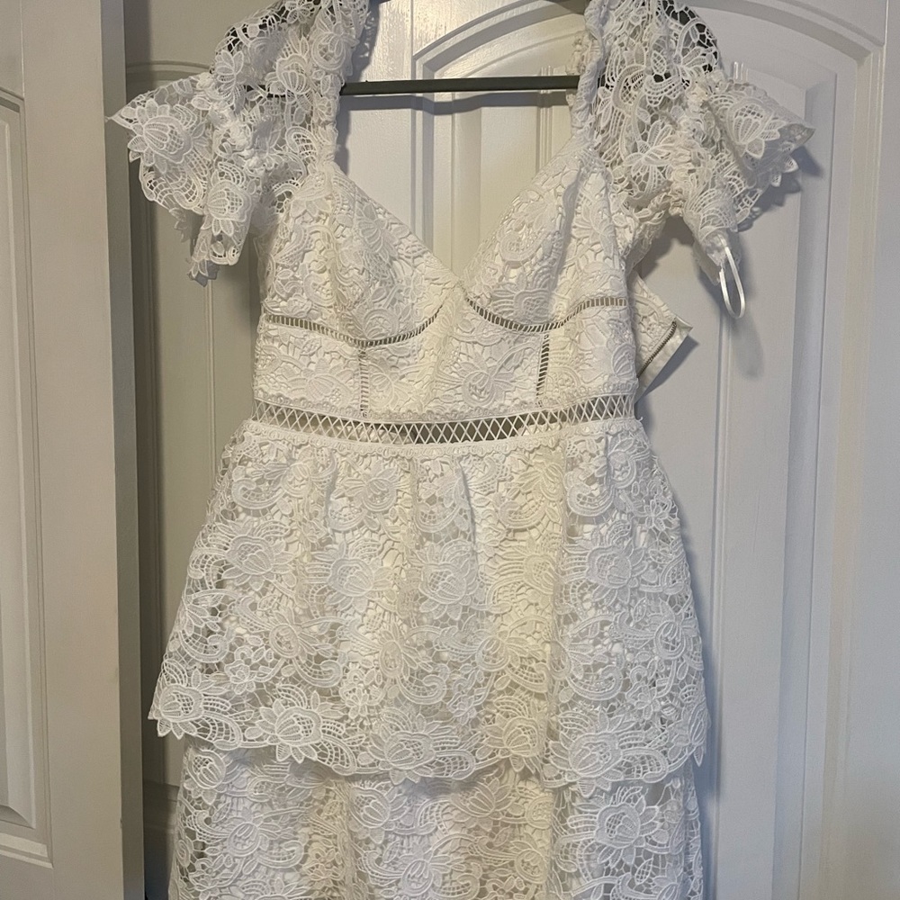 Nordstrom Bardot White Dress